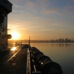 Einen Sonnenuntergang auf dem Flugzeugträger USS Midway gehört sicherlich zu den Highlights in San Diego. Bildquelle: Pixabay.de