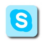 Genauso wie Facebook oder Twitter hat Skype ein sog. eigenes Icon. Bildquelle: Pixabay.de